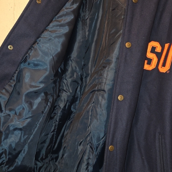 Syracuse University Orangemen NCAA Varsity Jacket (2XL) - Picture 7 of 8